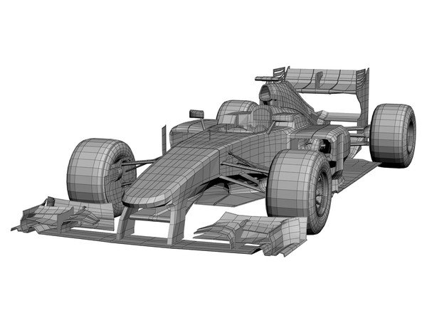 mclaren 27 2012 3d c4d - F1 McLaren MP4 27 2012... by dessga